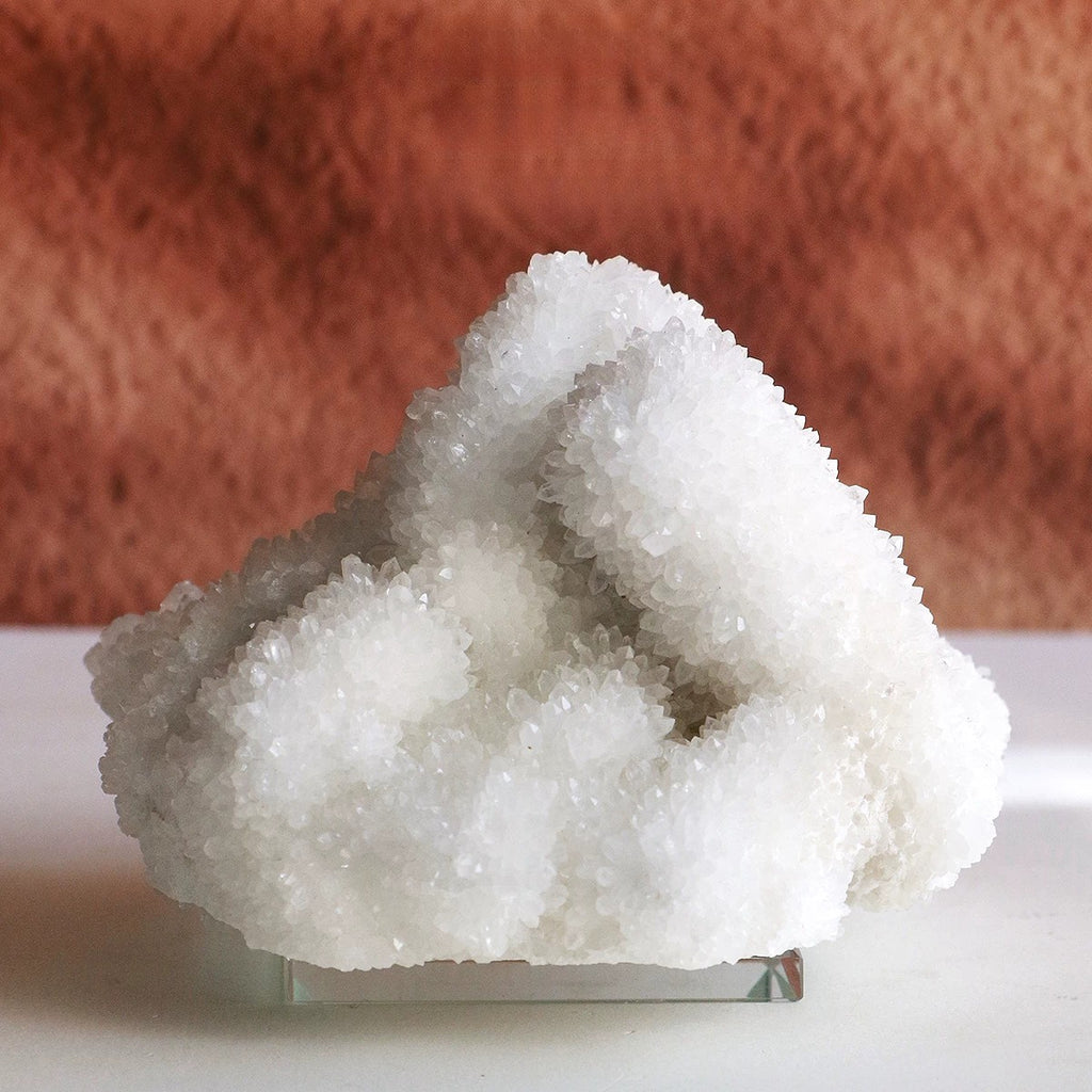 Large natural clear quartz crystal cluster raw white quartz specimen for energy cleansing and home decor