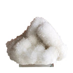 Raw white clear quartz cluster large mineral specimen for office decor meditation and crystal gifts