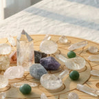 Intention setting crystal set for wish rituals mindfulness and spiritual gifting