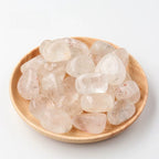 Polished gemstone chips for meditation space crystal cleansing and display